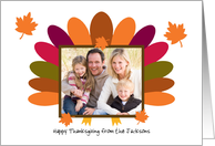 Thanksgiving Turkey Photo Card