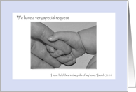 Will You Please Be Our Child’s Godmother? card