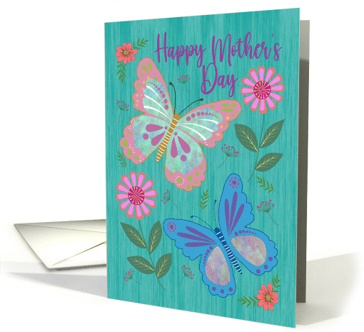 Happy Mother's Day Butterflies card (1836808)