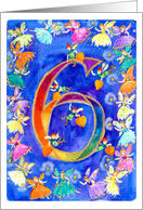 Rainbow Fairies 6th Birthday Card
