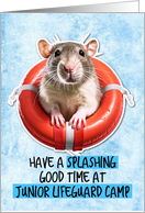 Junior Lifeguard Camp Thinking of You Rat card
