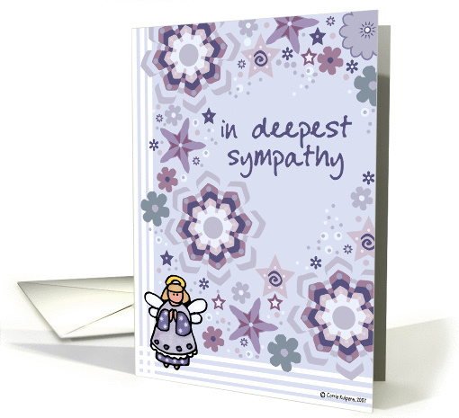 sympathy - loss of a child card (60836)