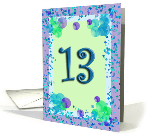 13th birthday poems