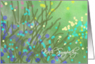 Sympathy Greeting Card, 'Soft and Gentle'