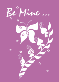 Proposal / Will you Marry Me? card: be mine ... Card