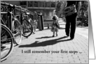Still remember your first steps, happy birthday daughter! custom text