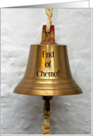 End of Chemotherapy Survivors’ Bell Congratulations card