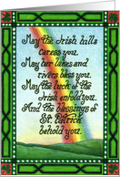 Irish Blessing card