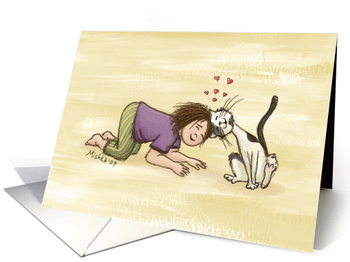 Kitty Love card (47016)