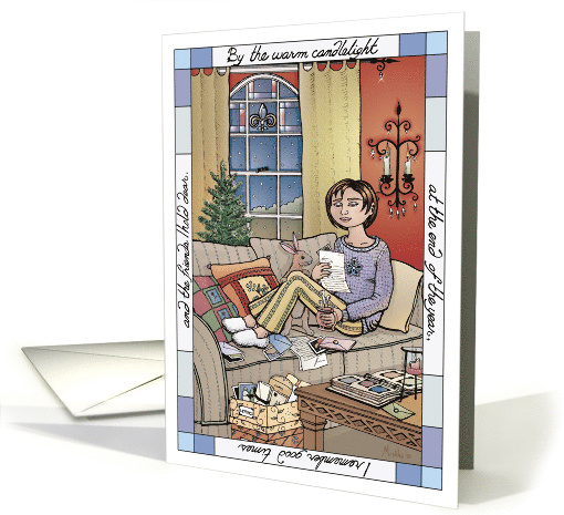 Winter Tea card (93519)