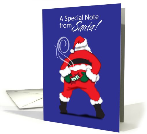 Note from Santa card (490797)