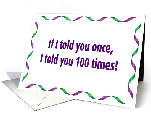 100th Birthday card (61032)