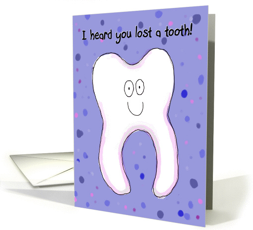 Tooth Loss Out Friend Family Happy Paper card (154341)