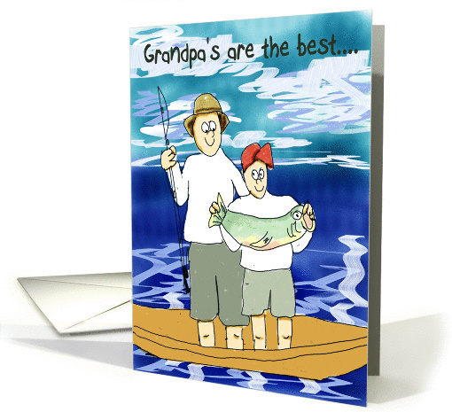 Happy Grandparents Day Grandpa Paper card (229891)