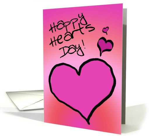 Happy Hearts Day Humor Funny Valentine's Day card (759029)