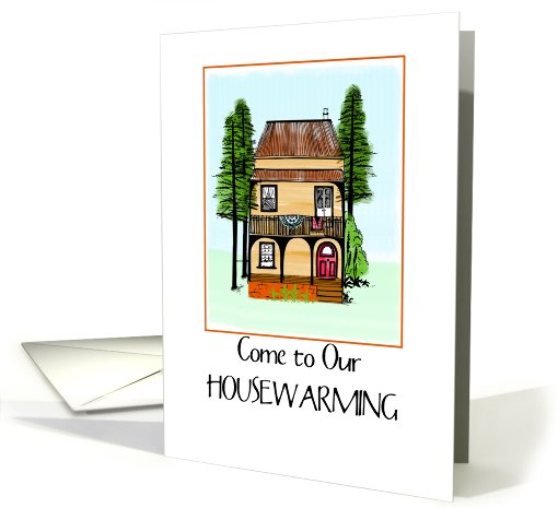 New home Housewarming Invitation card (137279)
