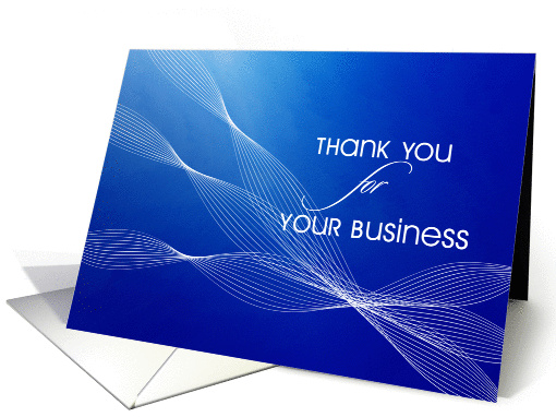 Thank You for your Business card (162019)
