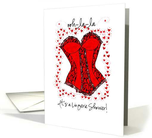 Lingerie Shower Card 121