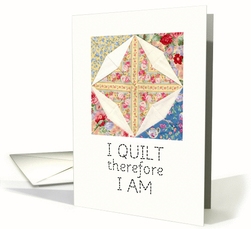 I quilt card (180374)