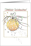 German Christmas card