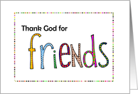 friends card