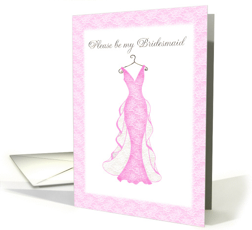 bridesmaid card (76673)