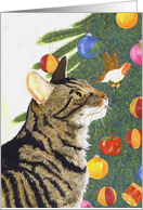 Samson & the Christmas Tree card