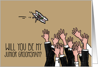 Will you be my junior groomsman? card