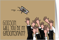 Godson - Will you be my groomsman? card