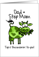 St. Patrick’s Day Cow - for my Dad & Step Mom card