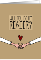 Will you be my Reader? - from Lesbian Couple card