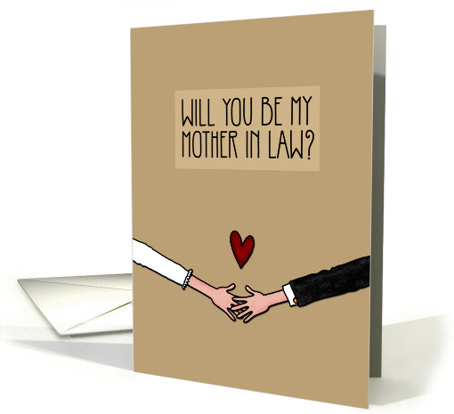 Will you be my Mother in Law? card (1045673)