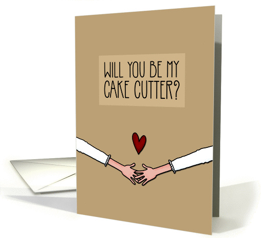 Will you be my Cake Cutter? - from Lesbian Couple card (1046219)