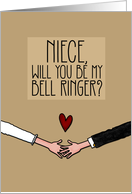 Niece - Will you be my Bell Ringer? card