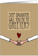 Step Daughter - Will you be my Greeter? - from Lesbian Couple card