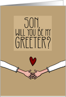 Son - Will you be my Greeter? - from Lesbian Couple card