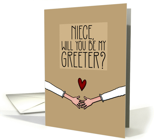 Niece - Will you be my Greeter? - from Lesbian Couple card (1048047)