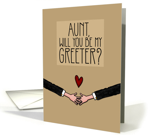 Aunt - Will you be my Greeter? - from Gay Couple card (1048877)