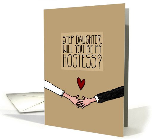 Step Daughter - Will you be my Hostess? card (1051485)