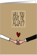 Will you give me Away? card