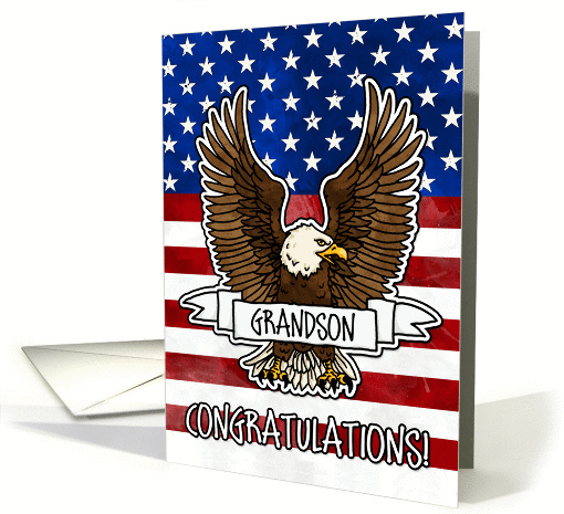 Eagle Scout Congratulations for Grandson card (1083764)