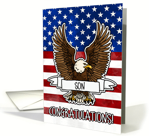Eagle Scout Congratulations for Son card (1083766)