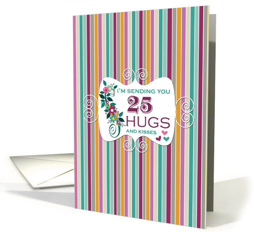 25 Hugs - Happy Birthday card (1268296)