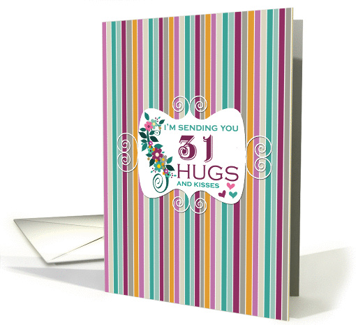 31 Hugs - Happy Birthday card (1269854)