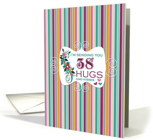 38 Hugs - Happy Birthday card (1269876)