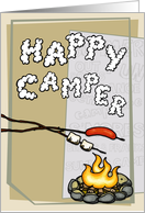 Happy Camper - Letter From Summer Camp card