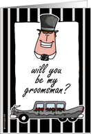 wedding - will you be my groomsman card