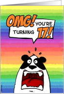 OMG! you’re turning 17! card