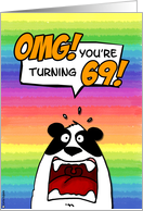 OMG! you’re turning 69! card