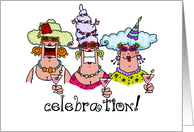 Celebration Getting Older Birthday Humor card